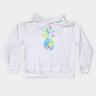 Tie Dye Pineapple Kids Hoodie